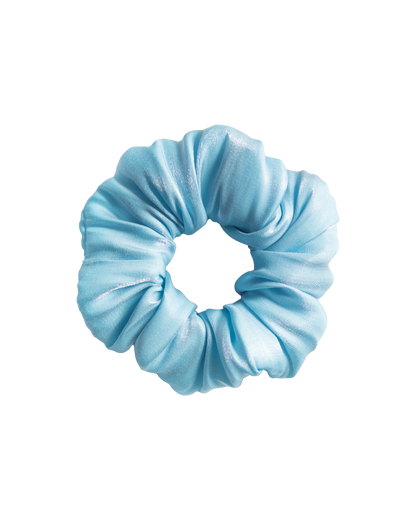 Icy Blue Scrunchie