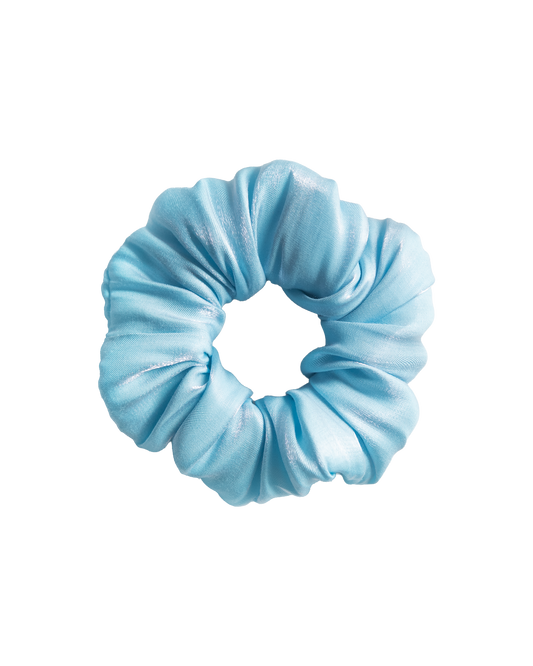Icy Blue Scrunchie