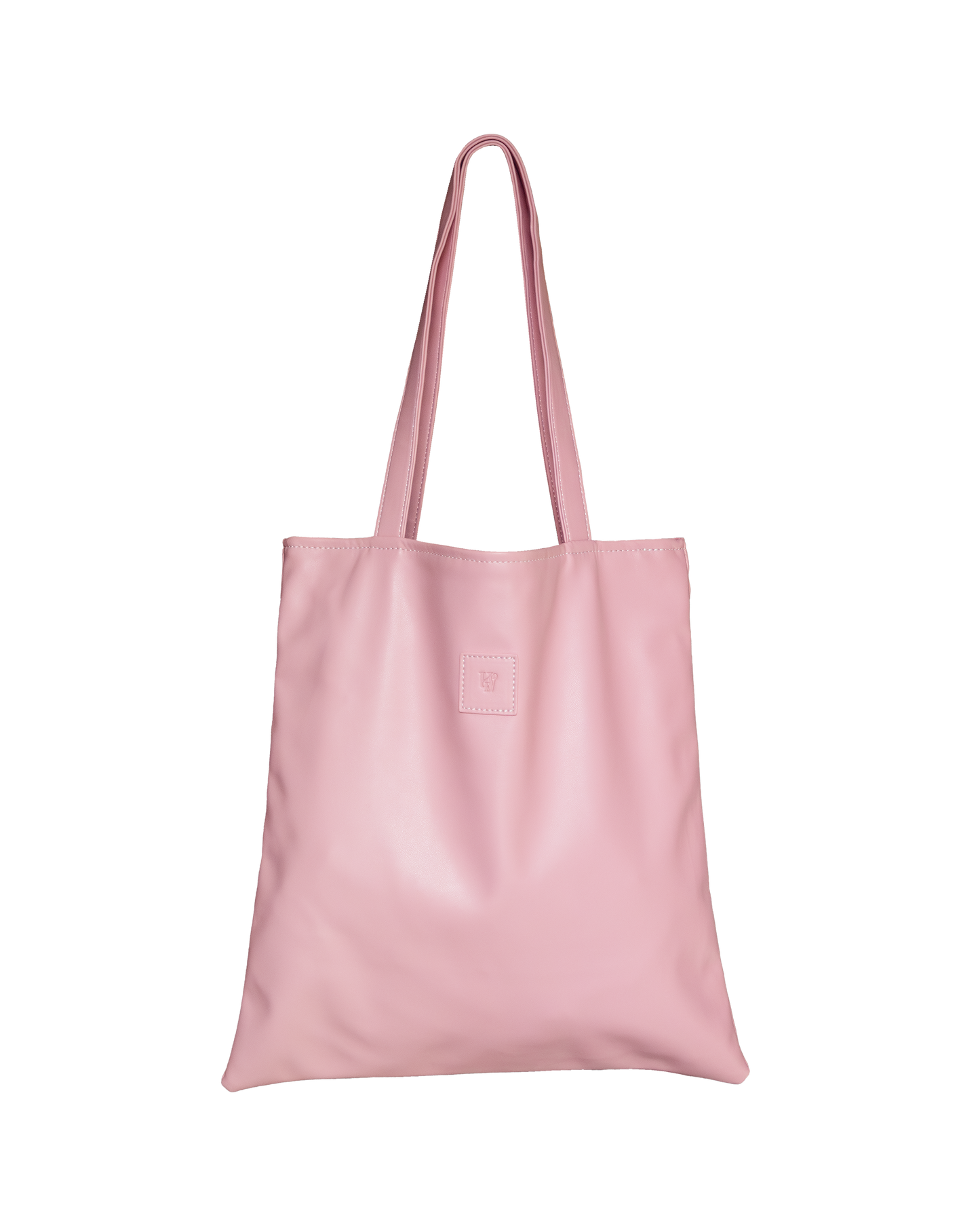 Sq.Tote - PU leather Pink