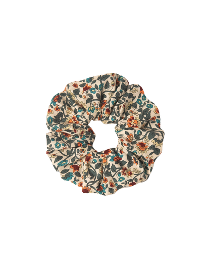 Beige Garden Scrunchie