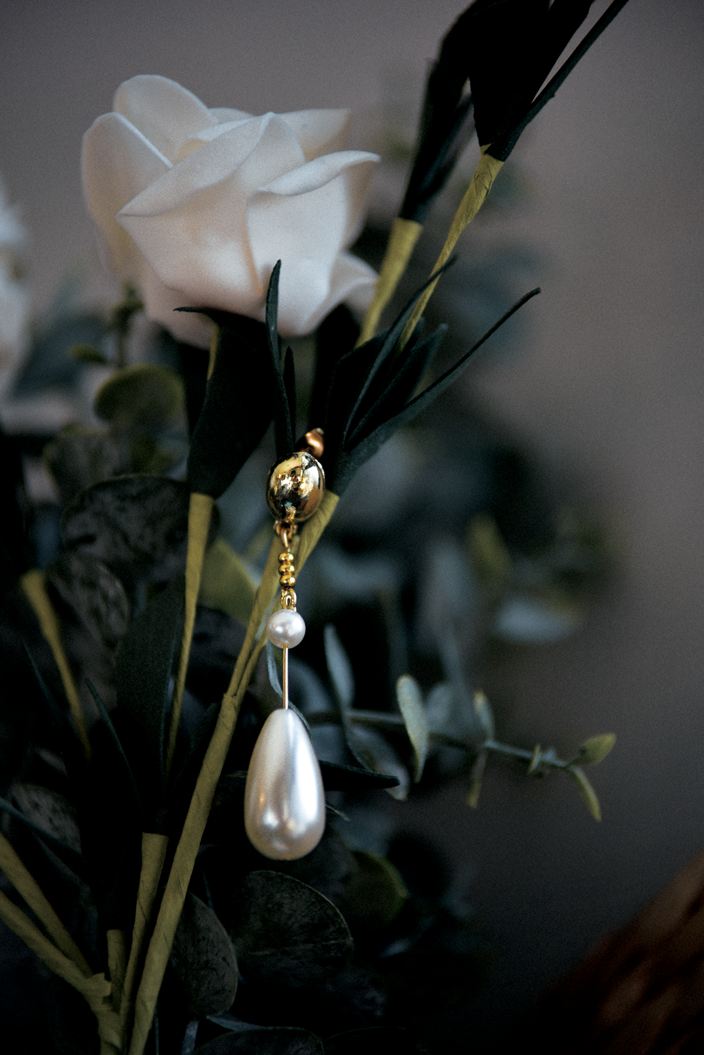 Golden Waterdrop Earrings