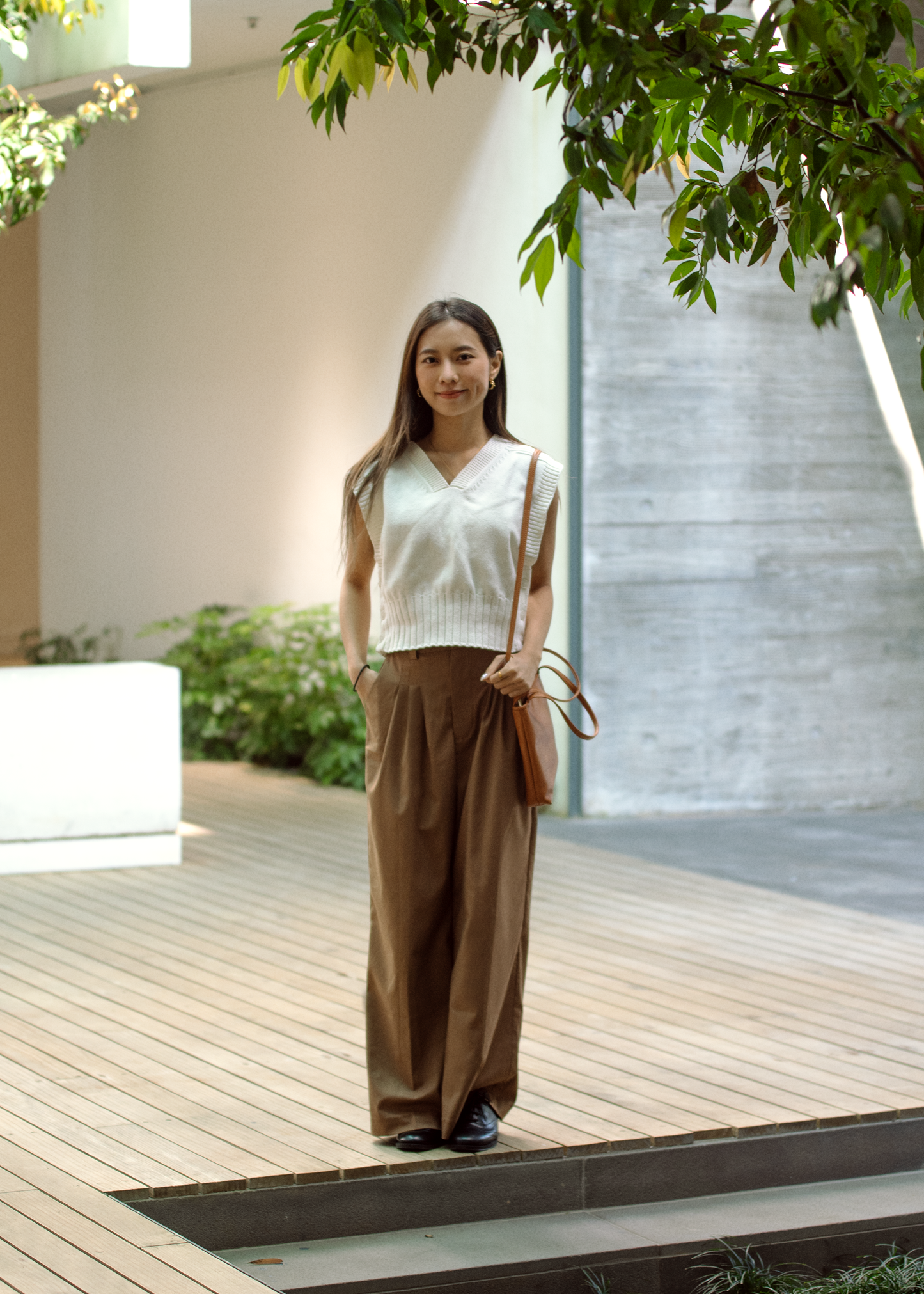 Box Pleated Pants - 23 Spring