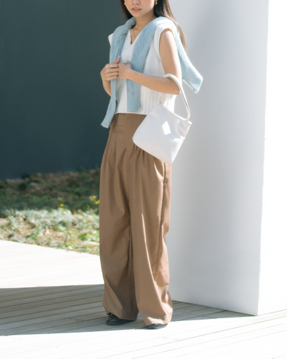 Box Pleated Pants - 23 Spring