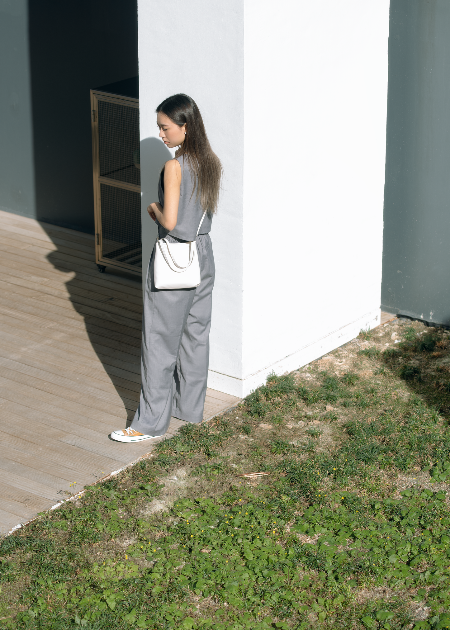 Box Pleated Pants - 23 Spring