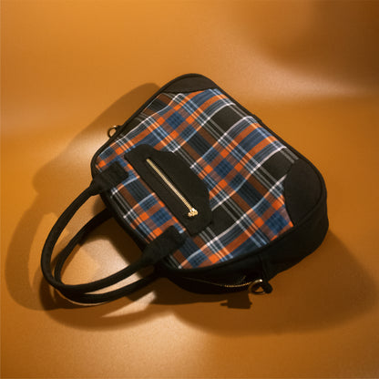 Bread Bag - Orange Checkered