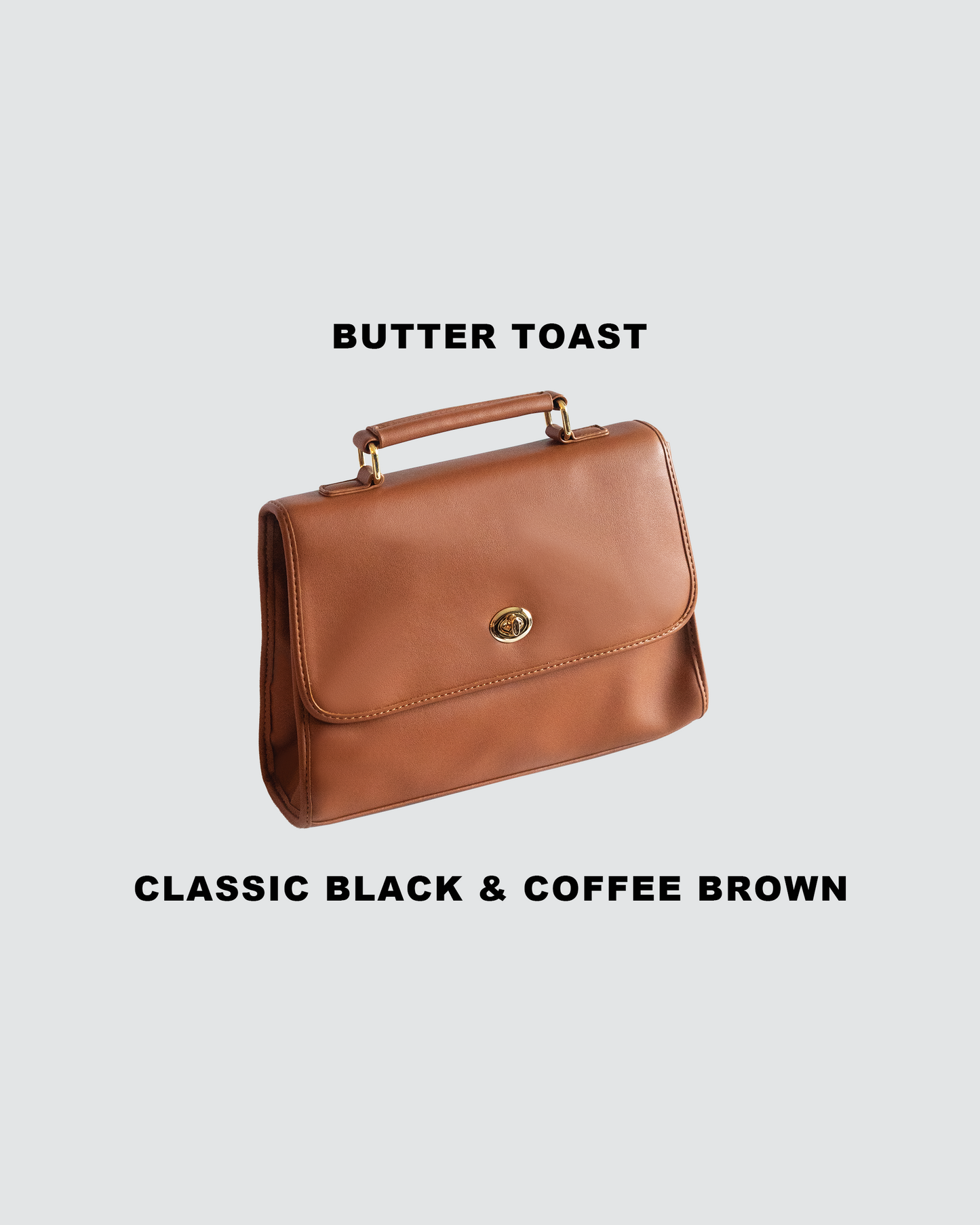 Butter Toast Bag - Coffee Brown