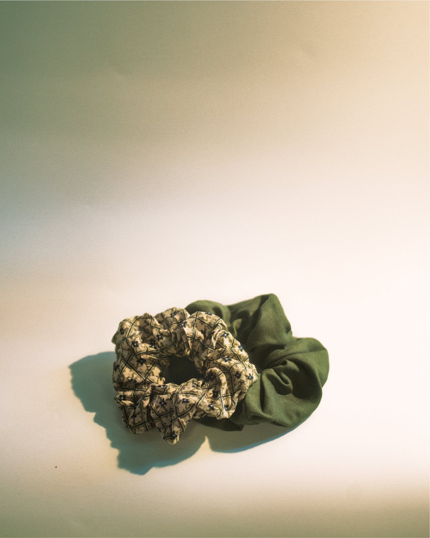 Olive Rosemary Scrunchie