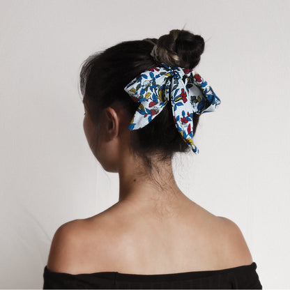 Vintage floral Hairscarf